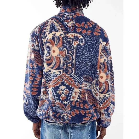 BCG Urban Outfitters Paisley Fleece Pullover
